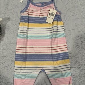 Ralph Lauren Striped Baby Romper